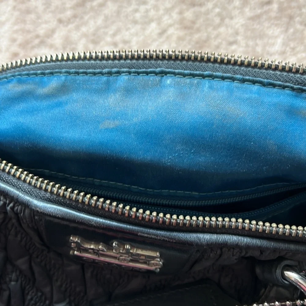Coach Madison Lindsey black quilted 70th anniversary bag - Picture 6 of 11